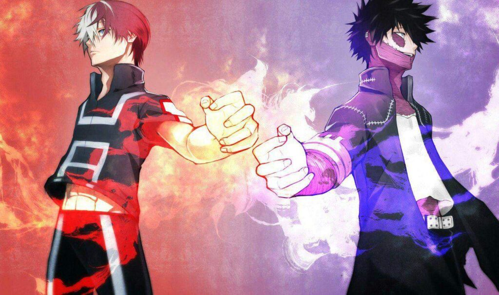 My Hero Academia Chapitre 352 : Le Choc des Frères ! Shoto vs Dabi, Qui Va Gagner ? My Hero Academia Chapitre 352 shoto vs Dabi