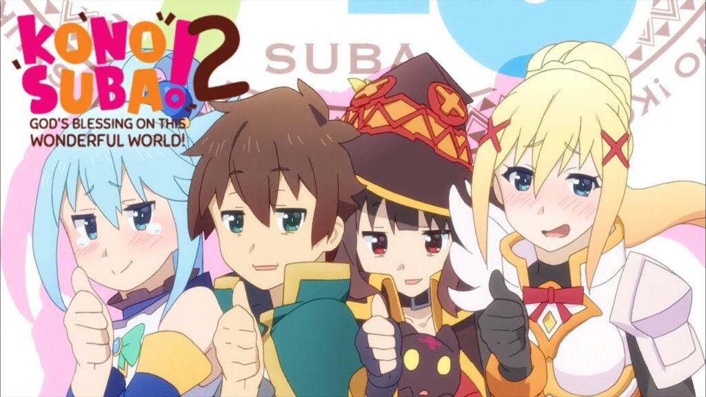 L'anime KonoSuba confirme la saison 3 en 2024 KonoSuba 1024x576