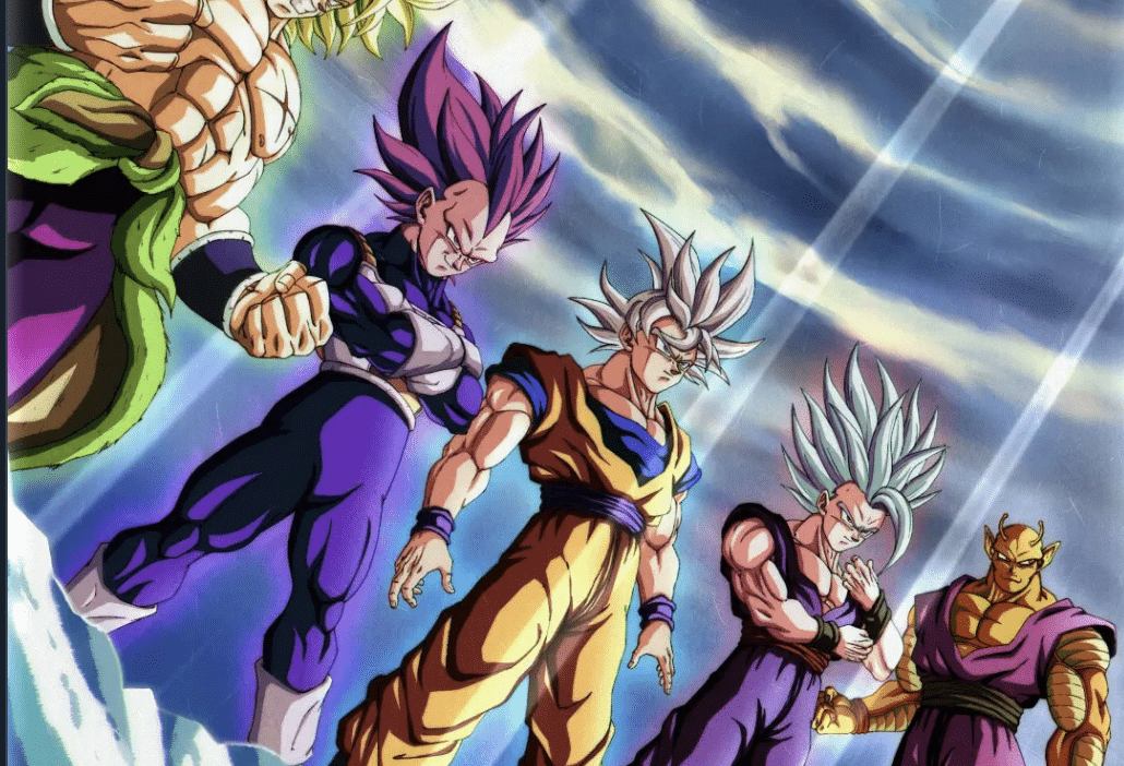 Dragon Ball Super un artiste brésilien a rassemblé les transformations les plus fortes dans un art incroyable