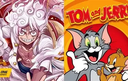 Luffy Gear 5 Tom & Jerry