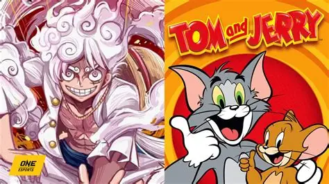 Luffy Gear 5 Tom & Jerry