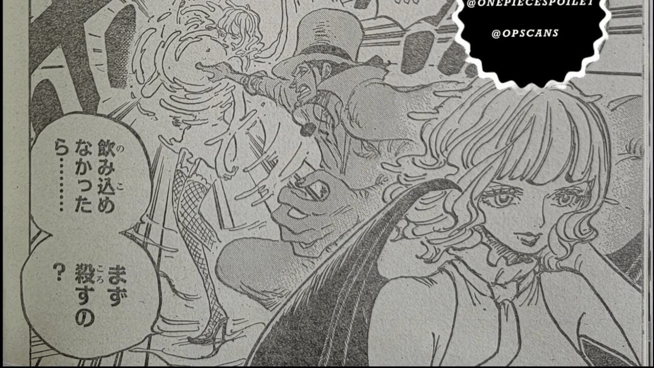 One Piece Chapitre 1073 : Illusions et ruses de Stussy pour vaincre Rob Lucci 3 One piece 1073 scan 1