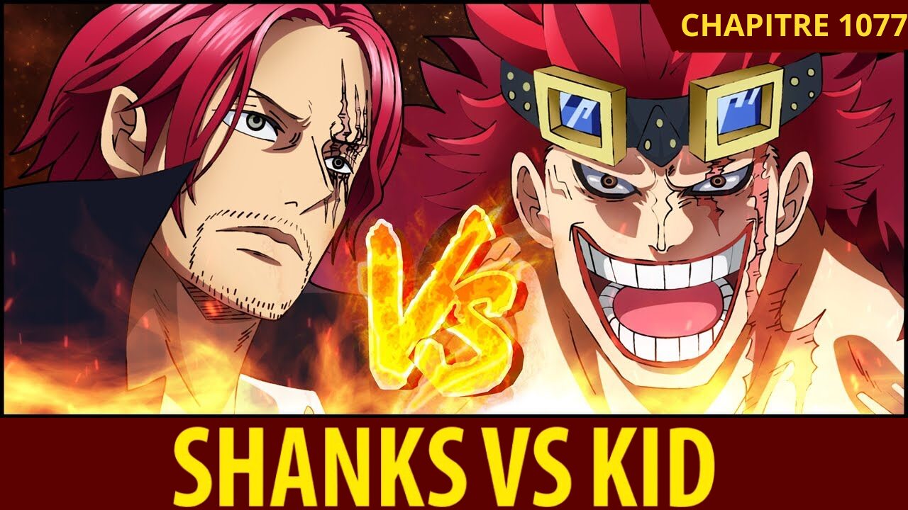 One Piece Chapitre 1077 : Kid peut-il affronter Shanks ?