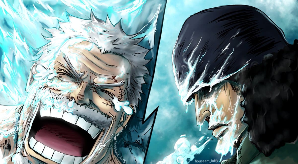 Garp vs kuzan 2