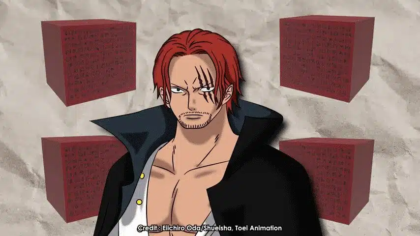 One piece Chapitre 1080 Shanks et les gravures de ponéglyphes