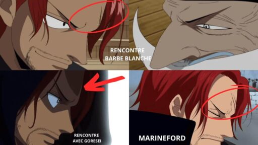 One Piece chapitre 1084 les soupçons sur le fait que l'un des chevaliers Divins Shanks n'est pas Yonko