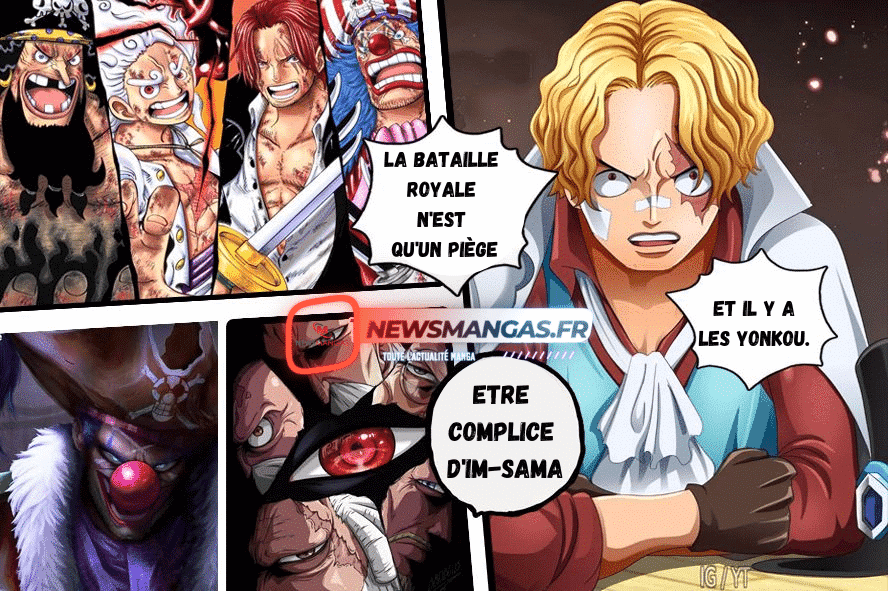 One Piece ALERTE SPOIL : Le Gear 6 de Luffy Débarque et Fait Paniquer Im Sama et le Gorosei !