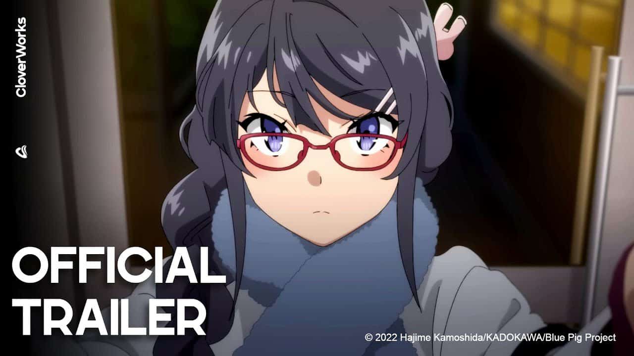 Date et bande-annonce officielle de l'anime Rascal Does Not Dream of a Sister Venturing