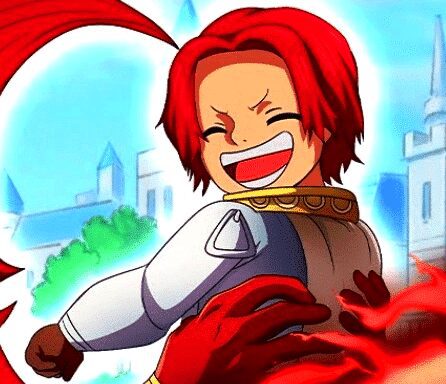 One Piece Garling et Shanks 