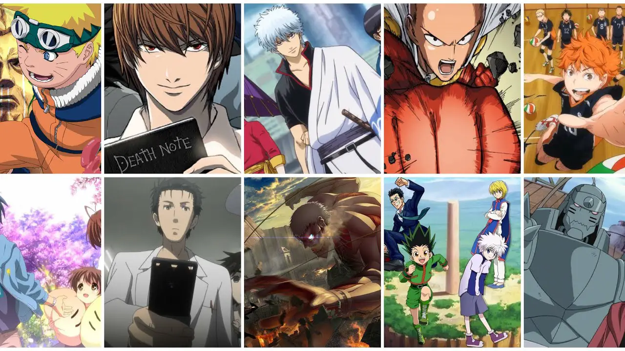 Top 10 des meilleurs anime que vous devez regarder !