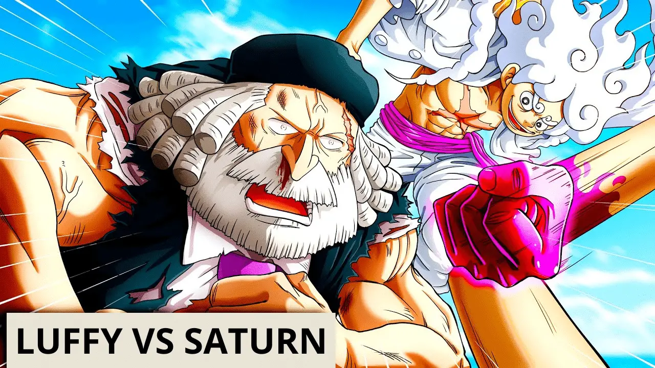 Gorosei Saturn est gravement blessé dans One Piece 1101, le pouvoir ridicule de Luffy transforme l'air en caoutchouc