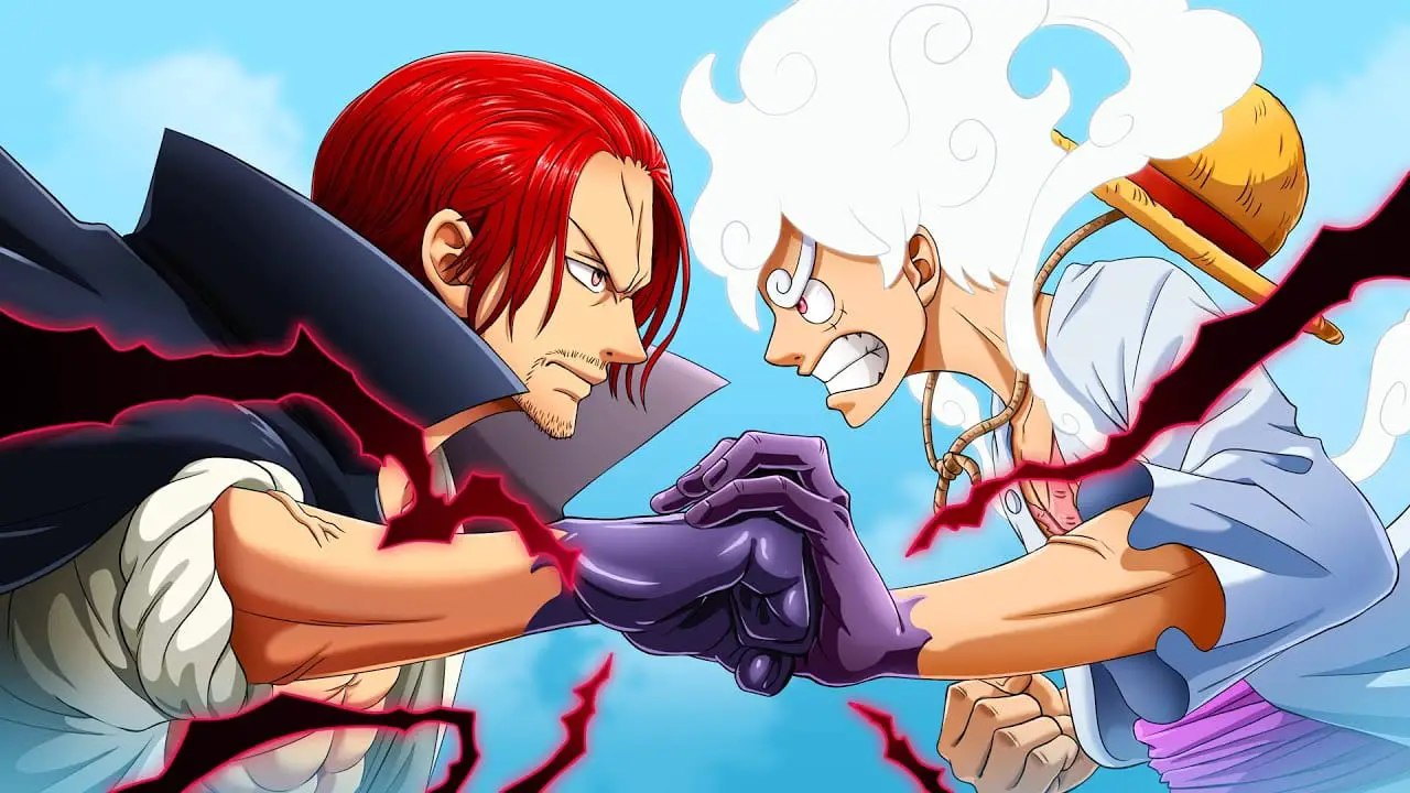 One Piece : Le niveau de Haki du conquérant de Luffy est toujours bien inférieur à celui de Shanks et Roger !