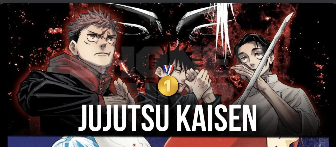 Jujutsu Kaisen bat des records de vente cette semaine !