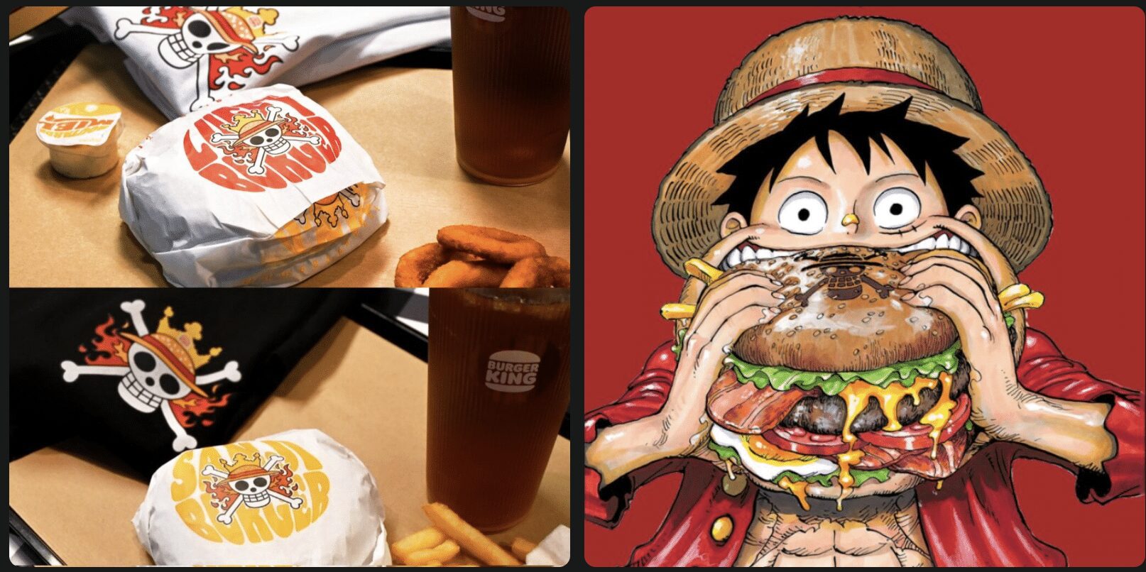 Une collaboration entre ONE PIECE et BURGER KING est sur le point de débarquer en France ! 🇨🇵