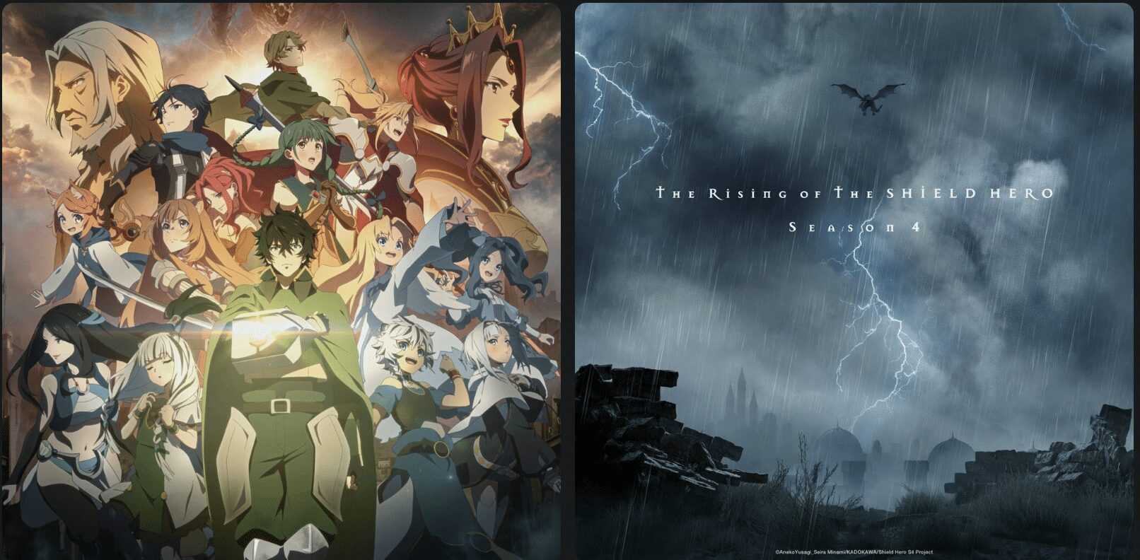 La saison 4 The Rising of the Shield Hero a été annoncée !🛡️