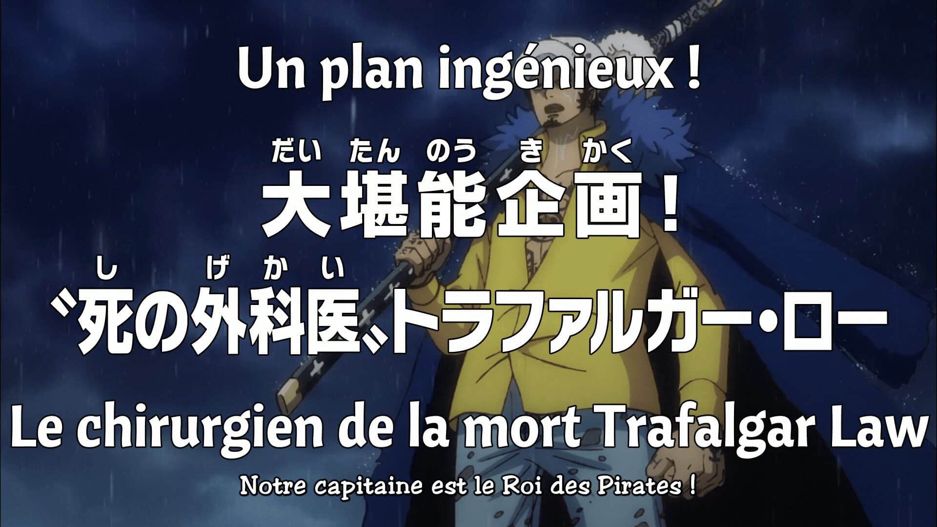 One Piece Episode 1093: Le Génie de Trafalgar Law