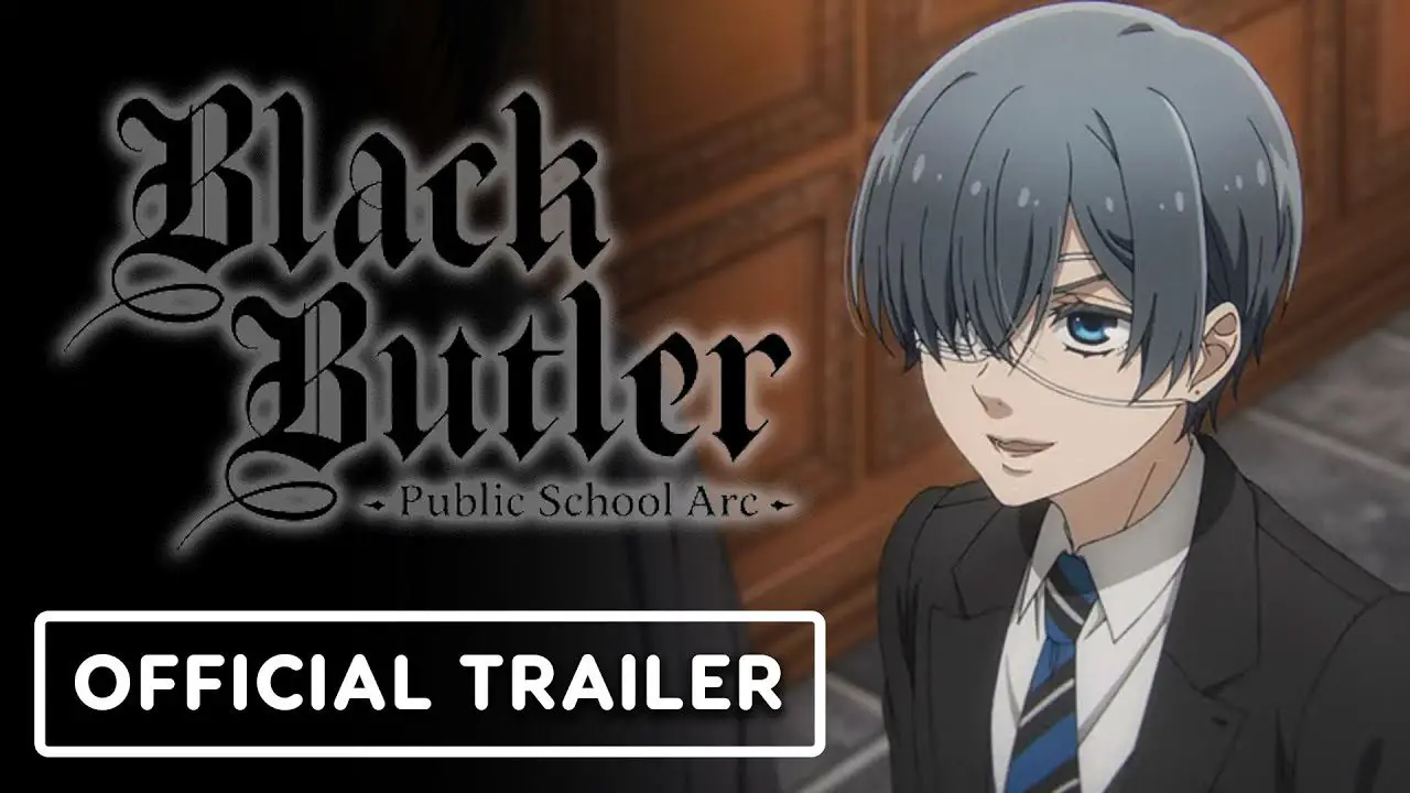 Nouveau Trailer Dévoilé pour l'Arc "Public School" de Black Butler : Ce qui Nous Attend le 13 Avril !