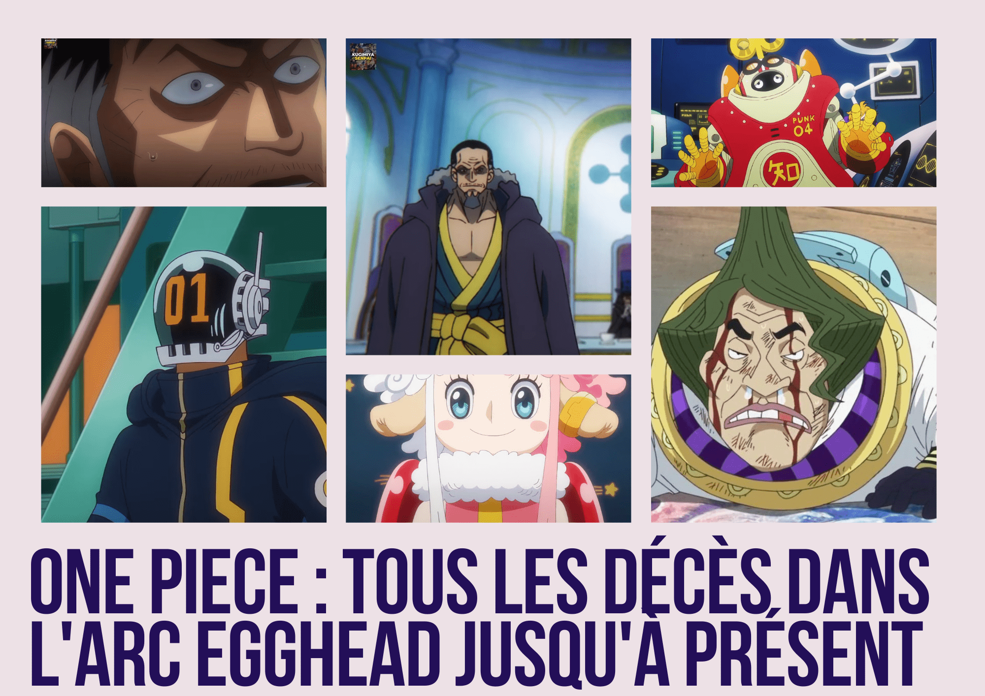 One Piece : Tous les décès dans l'arc Egghead jusqu'à présent