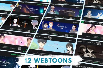Voici une liste de mes 12 webtoons favoris !
