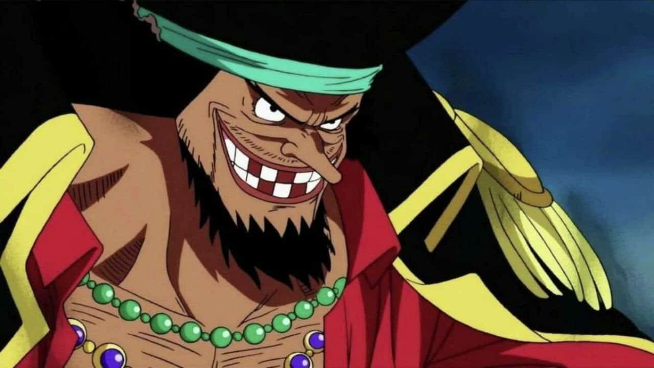 Luffy et Barbe Noire