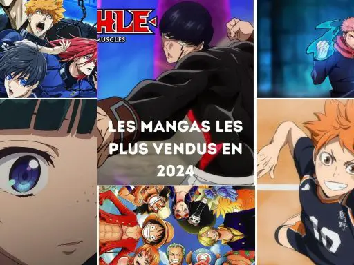 Les Mangas Les Plus VENDUS en 2024