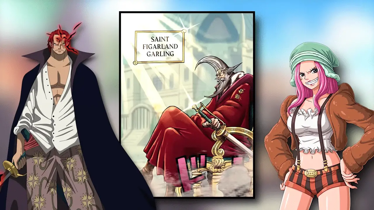 Le Plus Grand Secret de Shanks Enfin Dévoilé dans One Piece ?Saint Figarland Garling