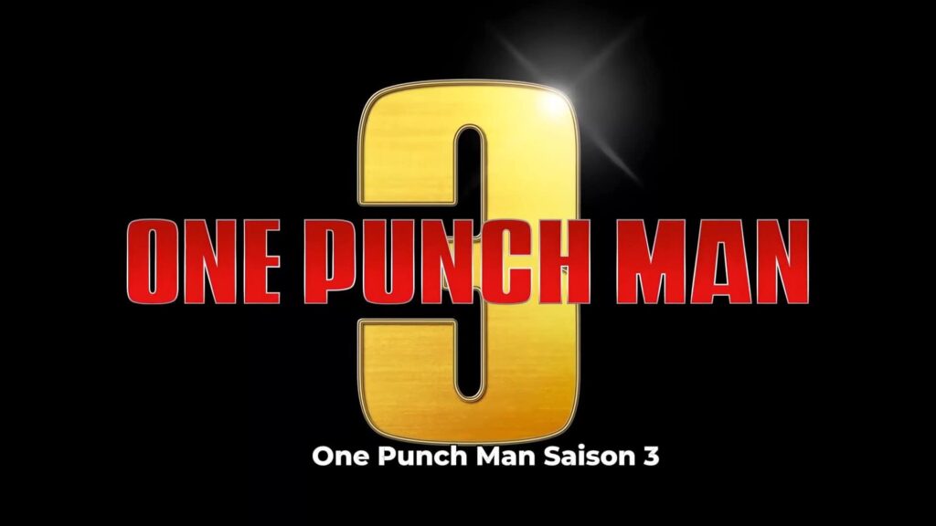 One Punch Man saison 3 : Retour confirmé pour 2025 avec un trailer explosif !