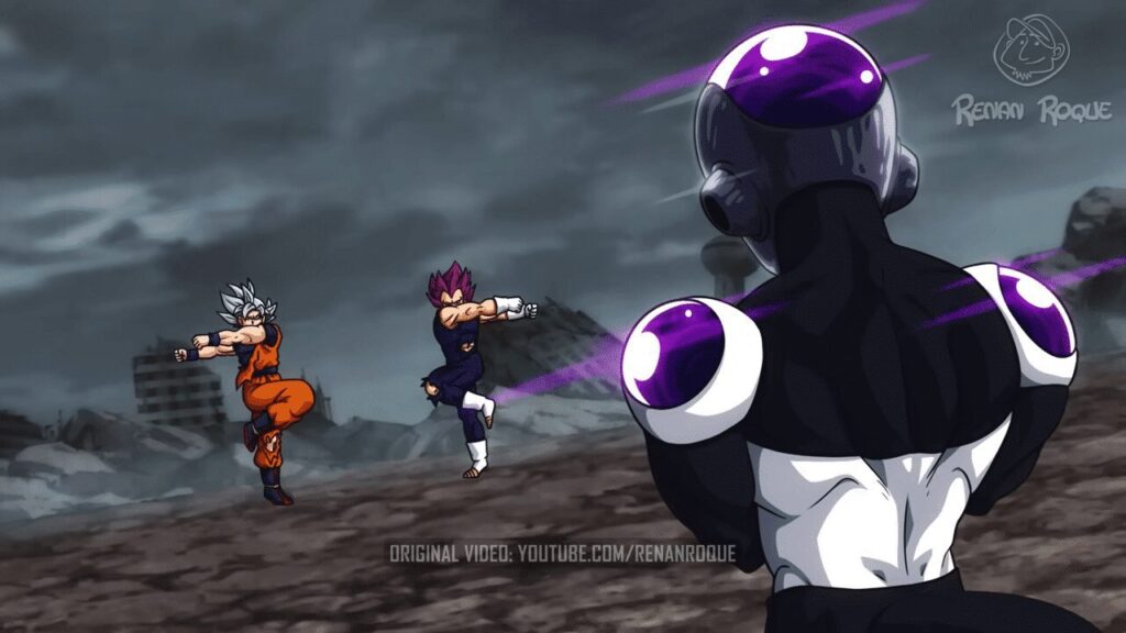 Goku et Vegeta vs Black Freezer : Le Choc des Titans