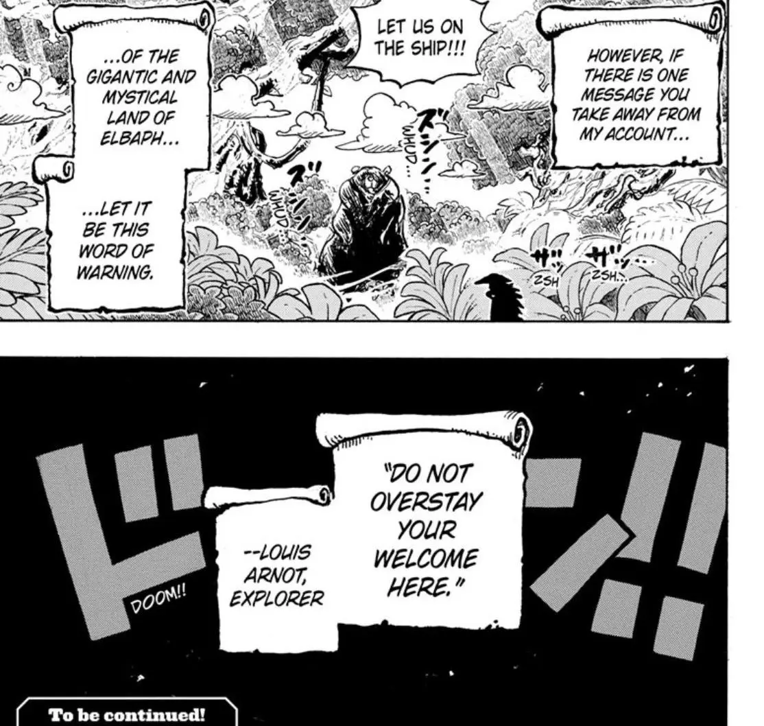 One Piece 1149 L'Avertissement Mystérieux de Louis Arnote : Le Premier Indice ?