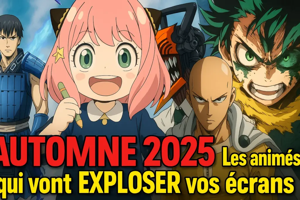 L’automne 2025 va être HISTORIQUE : Voici les retours d’anime qui vont tout casser