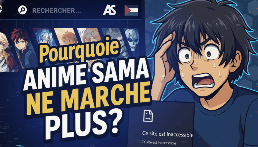 Est-ce la fin de Anime Sama ? Le site de streaming encore hors ligne !